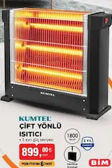 KUMTEL ÇİFT YÖNLÜ ISITICI KUMTEL ÇİFT YÖNLÜ ISITICI